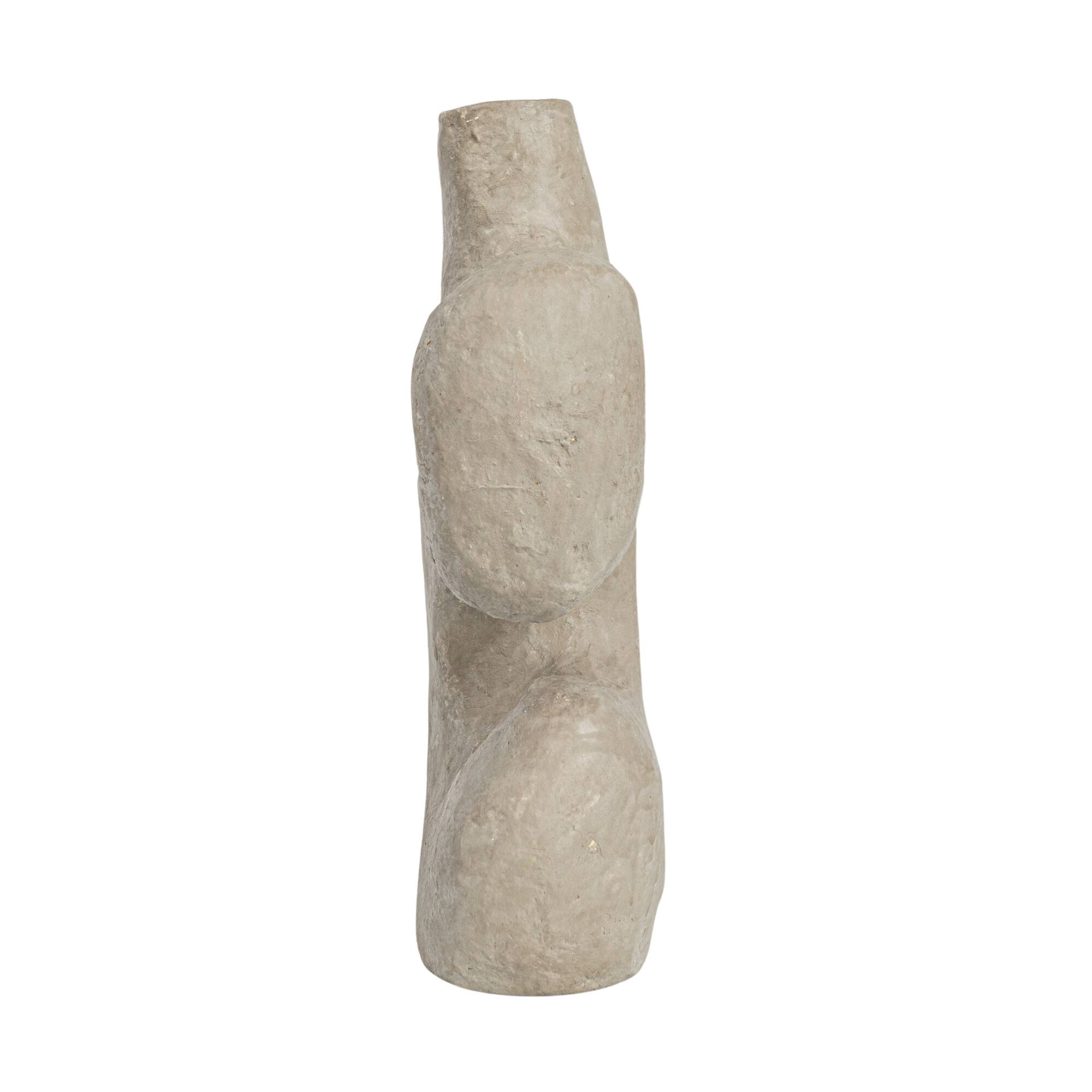Hello Honey® 14" Modern Abstract Decorative Paper Mache Vase